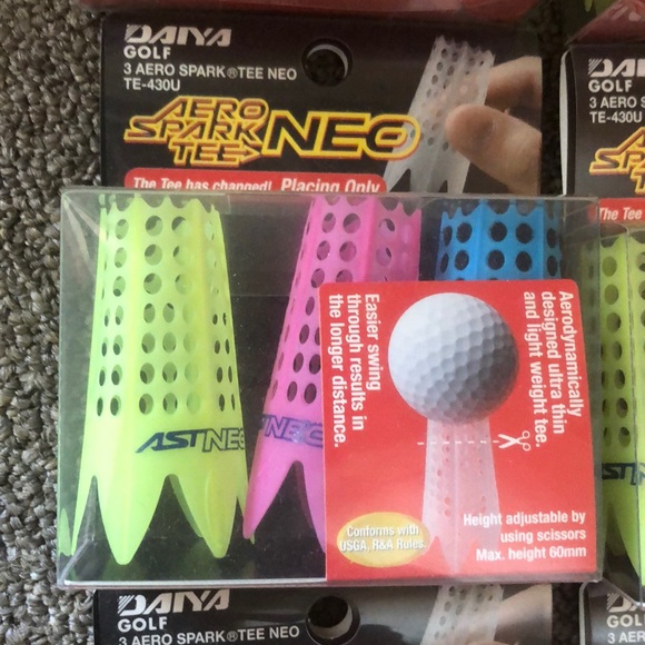 Golf Tee 6 Sets - Picture 3 of 3